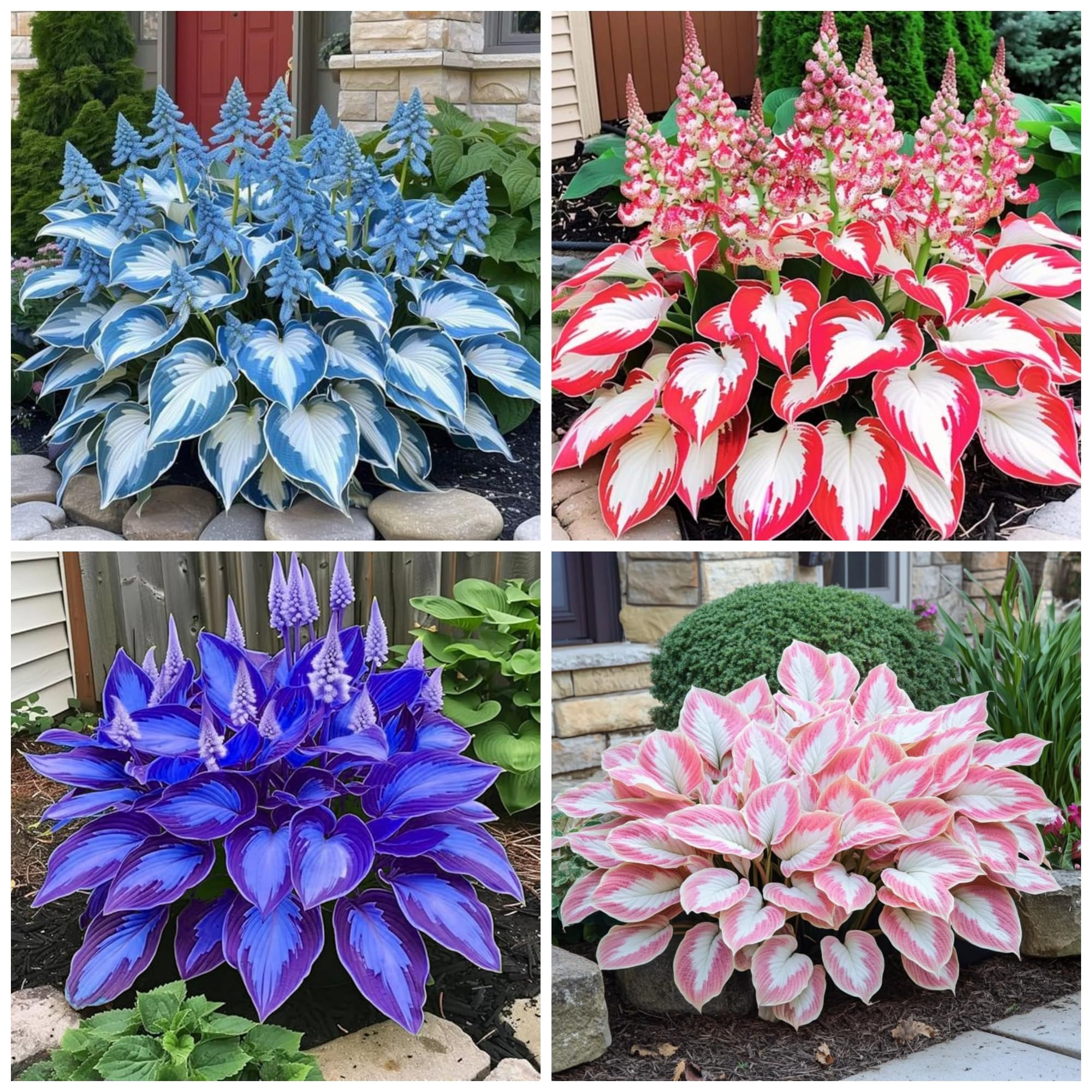 200+ Hosta Seeds Heart-Shaped Bare Roots - Rich Foliage, Low | eBay